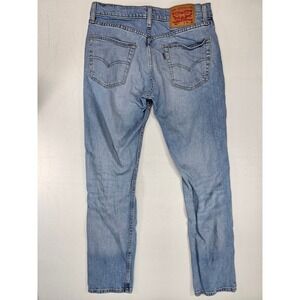 Levi‎ Strauss 511 Slim Fit Mens Jeans Light Wash Size 31x32